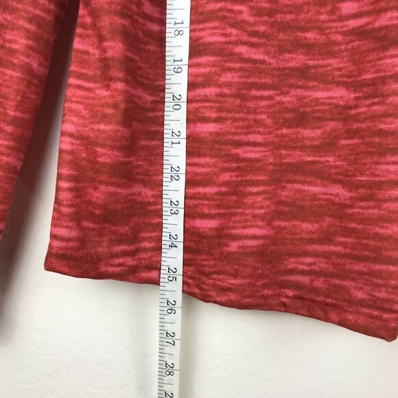 The North Face Burnt Orange & Black Long Sleeve Logo Top Size 3XL - Picture 8 of 10